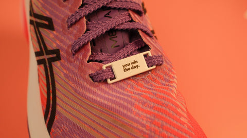 Stride Locks - A Custom Engraved Shoelace Tag