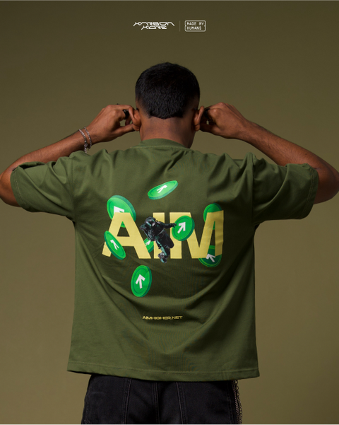 Aethernet Aim Higher S/S Tee (Green)