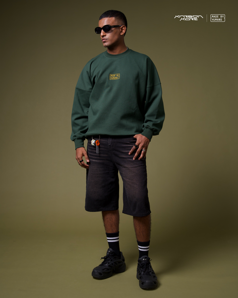 Made By Humans Crewneck L/S Sweatshirt