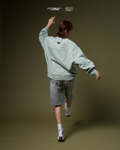 Made By Humans Crewneck L/S Sweatshirt WMNS