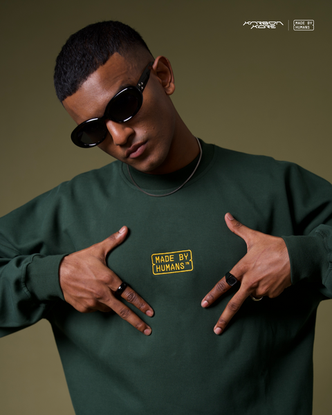 Made By Humans Crewneck L/S Sweatshirt