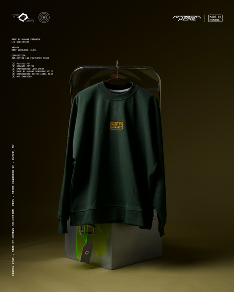 Made By Humans Crewneck L/S Sweatshirt