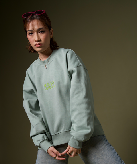 Made By Humans Crewneck L/S Sweatshirt WMNS