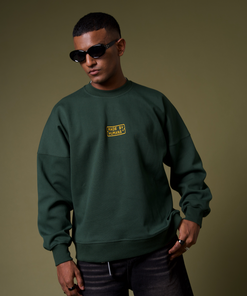 Made By Humans Crewneck L/S Sweatshirt