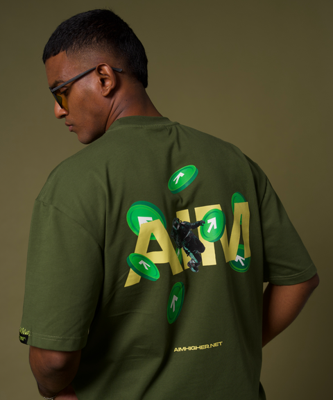 Aethernet Aim Higher S/S Tee (Green)