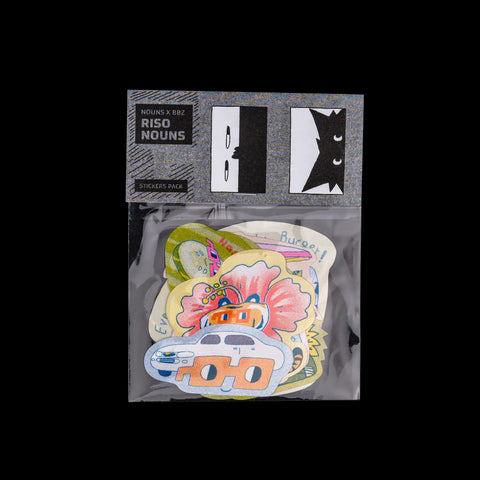 BBZ x Nouns Sticker Pack