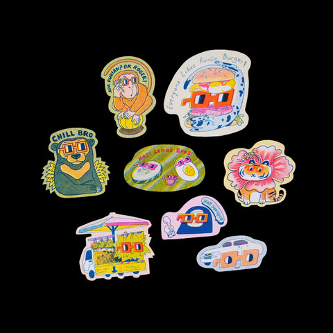 BBZ x Nouns Sticker Pack