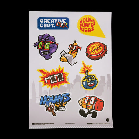 IHB x Nouns Sticker Pack