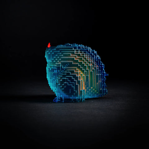 KawanLab x Nouns Digitalized Puffzilla