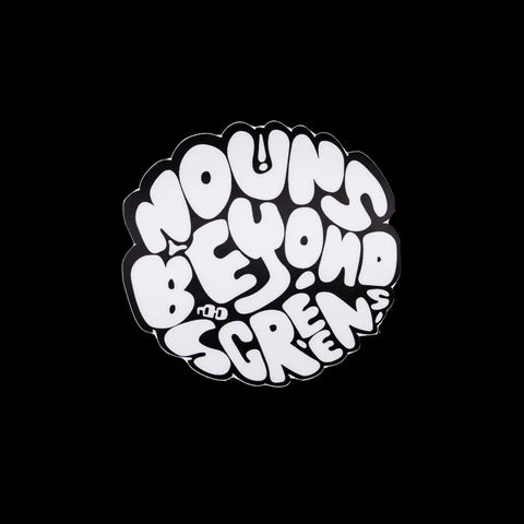 Nouns Beyond Screens Sticker