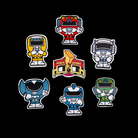 Nouns Rangers Sticker Pack